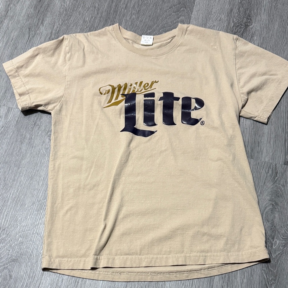 Tan Miller Lite T-Shirt